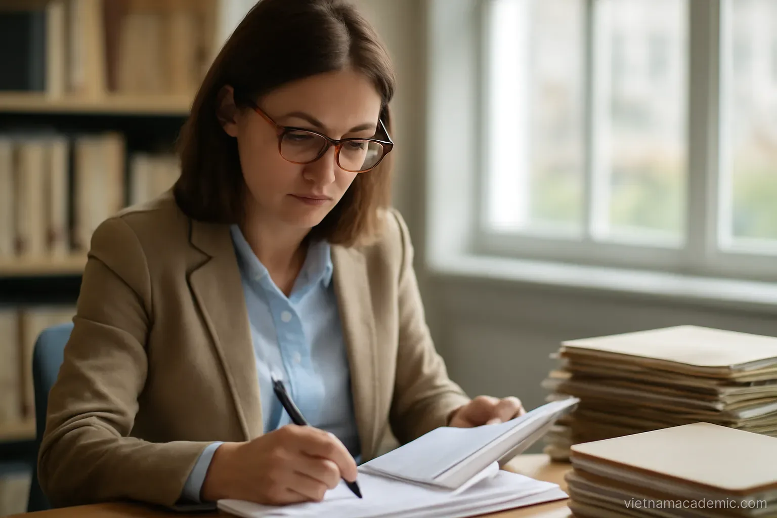 Institutional records: the institution is the authority on itself